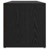vidaXL Ensemble meuble TV Noir 72 x 35 x 37 cm Bois d'ing&eacute;nierie