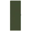 vidaXL Buffet vert olive 34,5x39x107 cm acier