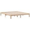 vidaXL Lit biblioth&egrave;que sans matelas 180x200 cm bois massif de pin