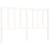 vidaXL Cadre de lit sans matelas blanc 160x200 cm bois de pin massif