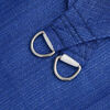 vidaXL Voile d'ombrage 160 g/m² triangulaire bleu 4x5x5 m PEHD