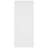 vidaXL Supports pour plantes 2 pcs blanc 30x30x70 cm bois d'ing&eacute;nierie