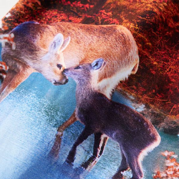 Robe pour enfants à manches longues vieux rose 92