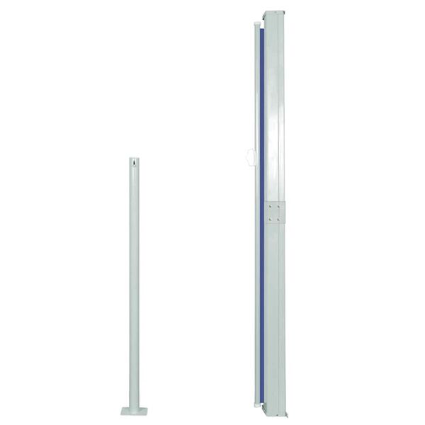 vidaXL Auvent latéral rétractable 160 x 500 cm Bleu
