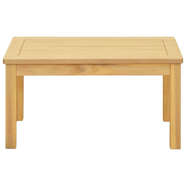 vidaXL Table basse de jardin 70x40x36 cm Bois solide d'acacia
