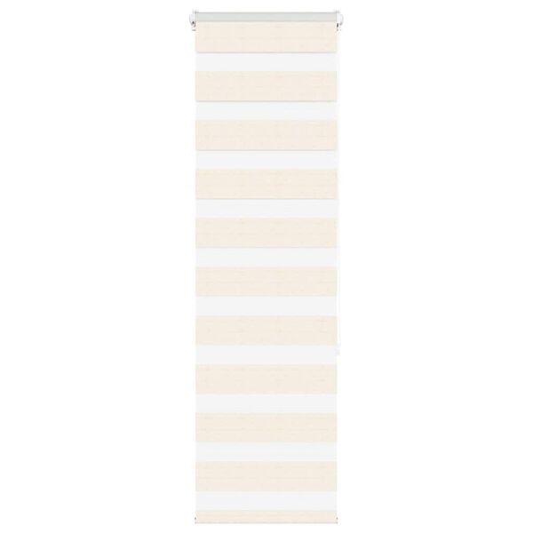 vidaXL Store z&egrave;bre beige marbr&eacute; largeur du tissu 35,9 cm polyester