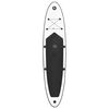 vidaXL Ensemble de planche SUP gonflable avec voile Noir et blanc