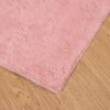 vidaXL Tapis en Fourrure Synth&eacute;tique de Lapin Olite Rose 100 x 200 cm