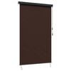 vidaXL Store enrouleur Marron 60 x 250 cm Tissu et Aluminium