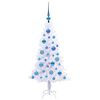 vidaXL Sapin de No&euml;l artificiel avec 150 LED Blanc 120 cm PVC et Acier