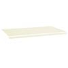 vidaXL Tissu de remplacement pour auvent couleur cr&egrave;me 580x345 cm polyester