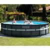 Intex Piscine &agrave; cadre Ultra XTR pompe de filtration &agrave; sable 549x132cm