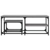 vidaXL Tables basses gigognes 2 pcs sonoma gris bois d'ingénierie