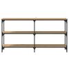 vidaXL Table console Chêne artisanal 150 x 29 x 75 cm