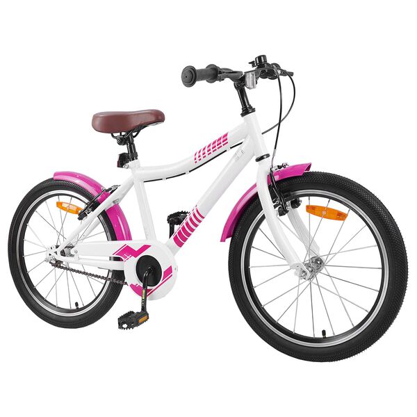 vidaXL V&eacute;lo pour Enfants 18 Pouces pour les 5-7 ans Rose