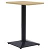 vidaXL Pied de table de bistro noir 41x41x72 cm fonte