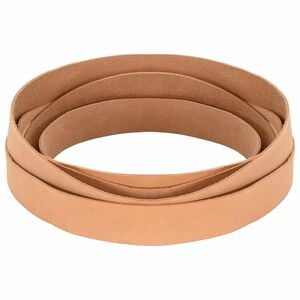 vidaXL Sangle en Cuir Marron Clair 200 x 3 cm Cuir