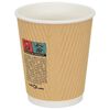 vidaXL Tasses à café en papier 500 pcs 8oz 200ml marron