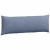 vidaXL Coussins de canapé 2 pcs Bleu 120 x 40 cm