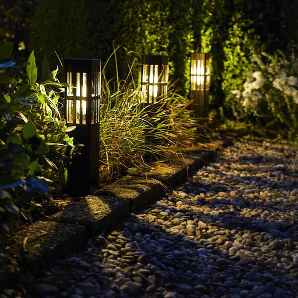 Luxform Lampe de jardin &agrave; LED solaire intelligente Polaris 20 lm
