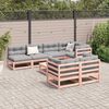 vidaXL Salon de jardin 8 pcs bois massif sapin de douglas