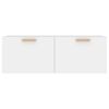 vidaXL Armoire murale Blanc 100x36,5x35 cm Bois d'ing&eacute;nierie