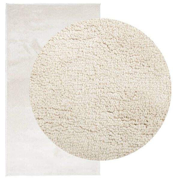vidaXL Tapis OVIEDO à poils courts beige 60x110 cm