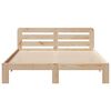 vidaXL Cadre de lit sans matelas 160x200 cm bois massif de pin