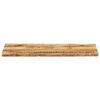 vidaXL Dessus de table bord vivant 140x40x2,5 cm bois de manguier brut