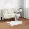 vidaXL Tapis en Fourrure Synthétique de Lapin Olite Blanc 60 x 90 cm