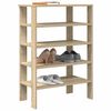 vidaXL &Eacute;tag&egrave;re &agrave; chaussures ch&ecirc;ne sonoma 61x32x87,5 cm bois ing&eacute;nierie