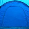 vidaXL Tente de camping Tissu 9 personnes Bleu fonc&eacute; et bleu
