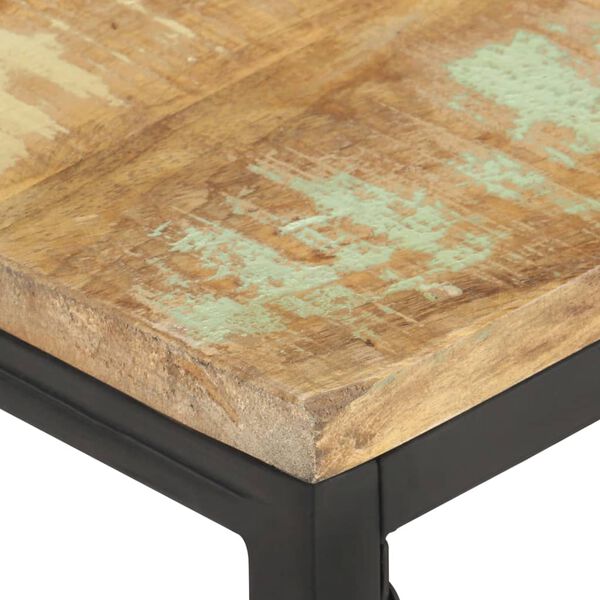vidaXL Table basse 110x60x35 cm Bois de r&eacute;cup&eacute;ration massif