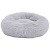 vidaXL Coussin lavable pour chiens/chats Gris clair 50x50x12cm Peluche