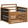vidaXL Sofa de milieu ext&eacute;rieur Naturel