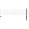 vidaXL Cl&ocirc;ture en fil soud&eacute; 25 x 0,6 m (l x h) Acier recouvert de PVC