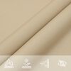 vidaXL Voile de parasol tissu oxford triangulaire 3x4x5 m beige