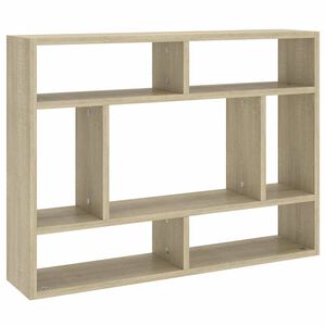 vidaXL &Eacute;tag&egrave;re murale Ch&ecirc;ne sonoma 75x16x55 cm Bois d'ing&eacute;nierie