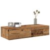 vidaXL &Eacute;tag&egrave;re murale avec tiroirs vieux bois bois d'ing&eacute;nierie