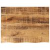 vidaXL Dessus de table 80x60x3,8 cm bord vif bois massif manguier brut