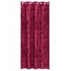 vidaXL Rideaux en velours 2 pcs Rouge bordeaux 245 x 140 cm Velours