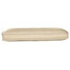 vidaXL Coussin pour assise / dossier de palette Beige 120 x 50 x 12 cm