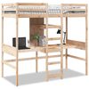 vidaXL Cadre de lit superpos&eacute; sans matelas 80x200cm bois massif de pin