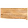vidaXL Dessus de table &agrave; bord vivant 70x40x3,8 cm bois massif manguier