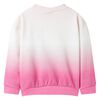Sweatshirt pour enfants rose clair 140