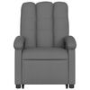 vidaXL Fauteuil inclinable &eacute;lectrique gris fonc&eacute; tissu