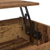 vidaXL Table basse Bois Ancien 80 x 50,5 x 41,5 cm Bois d'ing&eacute;nierie