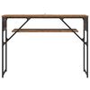 vidaXL TableConsole Bois Ancien 105x30x75cm Bois d'ing&eacute;nierie