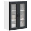 vidaXL Armoire de cuisine Noir 60 x 31 x 80 cm Bois d'ing&eacute;nierie
