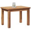 vidaXL Table basse Marron 50 x 35 x 36 cm Bois de teck solide